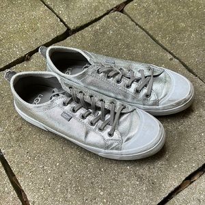 UGG silver sneakers